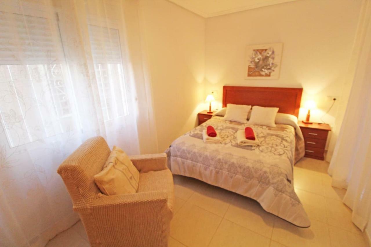 גראן אלקנט Bungalow Con Terraza, Piscina Y Vistas Al Mar מראה חיצוני תמונה